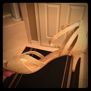 Gold heels